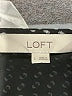 Ann Taylor LOFT Polka Dots Black Short Sleeve Top Size L - photo 7