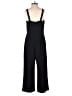 Everlane 100% Triacetate Solid Black Jumpsuit Size 00 - photo 2