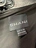 Shani 100% Polyester Black Cocktail Dress Size 12 - photo 6