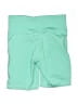 DEAR SPARKLE Solid Teal Board Shorts Size S - photo 2