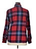 Sanctuary Plaid Red Long Sleeve Button-Down Shirt Size XL - photo 2