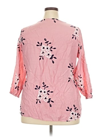 Kindred 3/4 Sleeve Blouse (view 2)