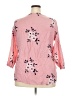 Kindred 100% Polyester Pink 3/4 Sleeve Blouse Size 2X - photo 2