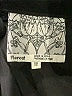 Floreat 100% Cotton Paisley Black Formal Skirt Size 12 - photo 4