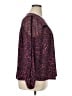 Belldini Purple Long Sleeve Blouse Size XL - photo 4