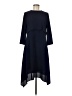 C&M Collection 100% Polyester Blue Casual Dress Size EU 38 / US 8 - photo 1