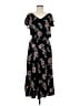 Old Navy Floral Black Casual Dress Size M - photo 1