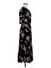 Old Navy Floral Black Casual Dress Size M - photo 4