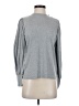 CATHERINE Catherine Malandrino Gray Long Sleeve Top Size S - photo 1