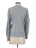 CATHERINE Catherine Malandrino Gray Long Sleeve Top Size S - photo 2