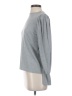 CATHERINE Catherine Malandrino Gray Long Sleeve Top Size S - photo 5