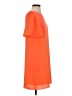 Gianni Bini 100% Polyester Solid Orange Casual Dress Size S - photo 4