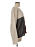 E&M Collection 100% Acrylic Color Block Gray Pullover Sweater Size M - photo 4