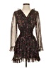 Assorted Brands Floral Black Cocktail Dress Size S (estimated) - photo 1