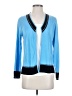MING WANG 100% Acrylic Blue Cardigan Size XS - photo 1