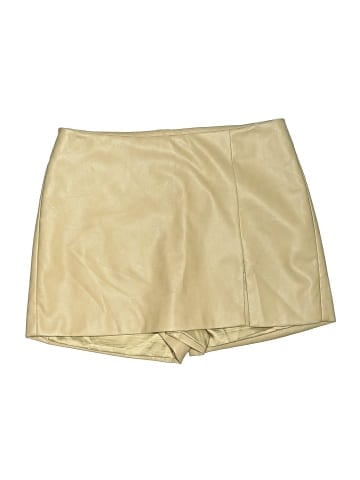 7 For All Mankind Faux Leather Skirt (view 1)