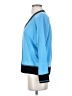 MING WANG 100% Acrylic Blue Cardigan Size XS - photo 5