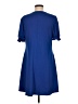 Unbranded Solid Blue Casual Dress Size M - photo 2