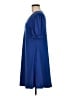 Unbranded Solid Blue Casual Dress Size M - photo 5