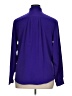 Yves St. Clair 100% Polyester Solid Purple Long Sleeve Blouse Size 14 - photo 2