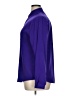 Yves St. Clair 100% Polyester Solid Purple Long Sleeve Blouse Size 14 - photo 5