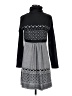 Unbranded Houndstooth Gray Casual Dress Size S - photo 1