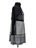 Unbranded Houndstooth Gray Casual Dress Size S - photo 4