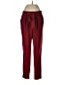 Express Solid Burgundy Casual Pants Size M - photo 1