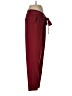 Express Solid Burgundy Casual Pants Size M - photo 4