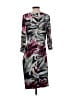 Escada Print Gray Cocktail Dress Size EU 38 / US 8 - photo 2