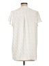 Fantaslook 100% Polyester Ivory Short Sleeve Blouse Size L - photo 2