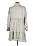 Karlie 100% Polyester Gray Casual Dress Size L - photo 2