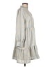 Karlie 100% Polyester Gray Casual Dress Size L - photo 4