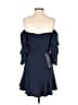 BCBGMAXAZRIA 100% Polyester Blue Cocktail Dress Size 4 - photo 2
