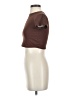 Unbranded 100% Polyester Brown Short Sleeve Turtleneck Size S - photo 5