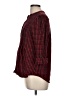 Kim Rogers Tweed Red 3/4 Sleeve Blouse Size M - photo 5