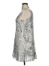 Logo Layers Silver Cocktail Dress Size XL - photo 5