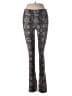 Sensational Collections Animal Print Gray Casual Pants Size S - photo 1