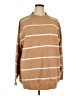 A New Day Stripes Brown Pullover Sweater Size XXL - photo 1