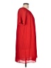 MICHAEL Michael Kors 100% Polyester Solid Red Casual Dress Size L - photo 4