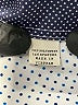 Assorted Brands Polka Dots Silver Long Sleeve Blouse Size L - photo 8