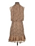 Dance & Marvel 100% Polyester Animal Print Tan Casual Dress Size S - photo 2