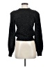 Torn by Ronny Kobo Metallic Black Pullover Sweater Size XS - photo 1