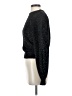 Torn by Ronny Kobo Metallic Black Pullover Sweater Size XS - photo 5