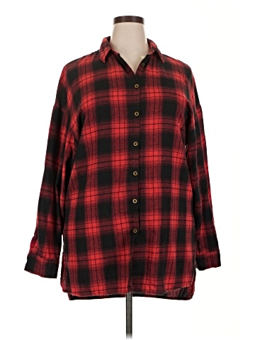 GeeGee Long Sleeve Button-Down Shirt (view 1)