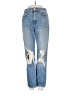 SLVRLAKE 100% Cotton Graphic Blue Jeans Size 25 waist - photo 1