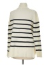 Bluivy Stripes Ivory Pullover Sweater Size M - photo 2
