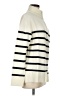 Bluivy Stripes Ivory Pullover Sweater Size M - photo 4