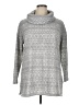 St. John's Bay Silver Turtleneck Sweater Size XL - photo 1