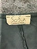 SOFIA Gray 3/4 Sleeve Blouse Size M (estimated) - photo 7